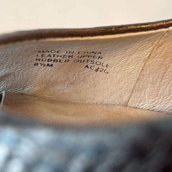 MICHAEL Michael Kors Women Brown Leather Fish Scale Pump Shoes US 8.5M - Picture 9 of 9